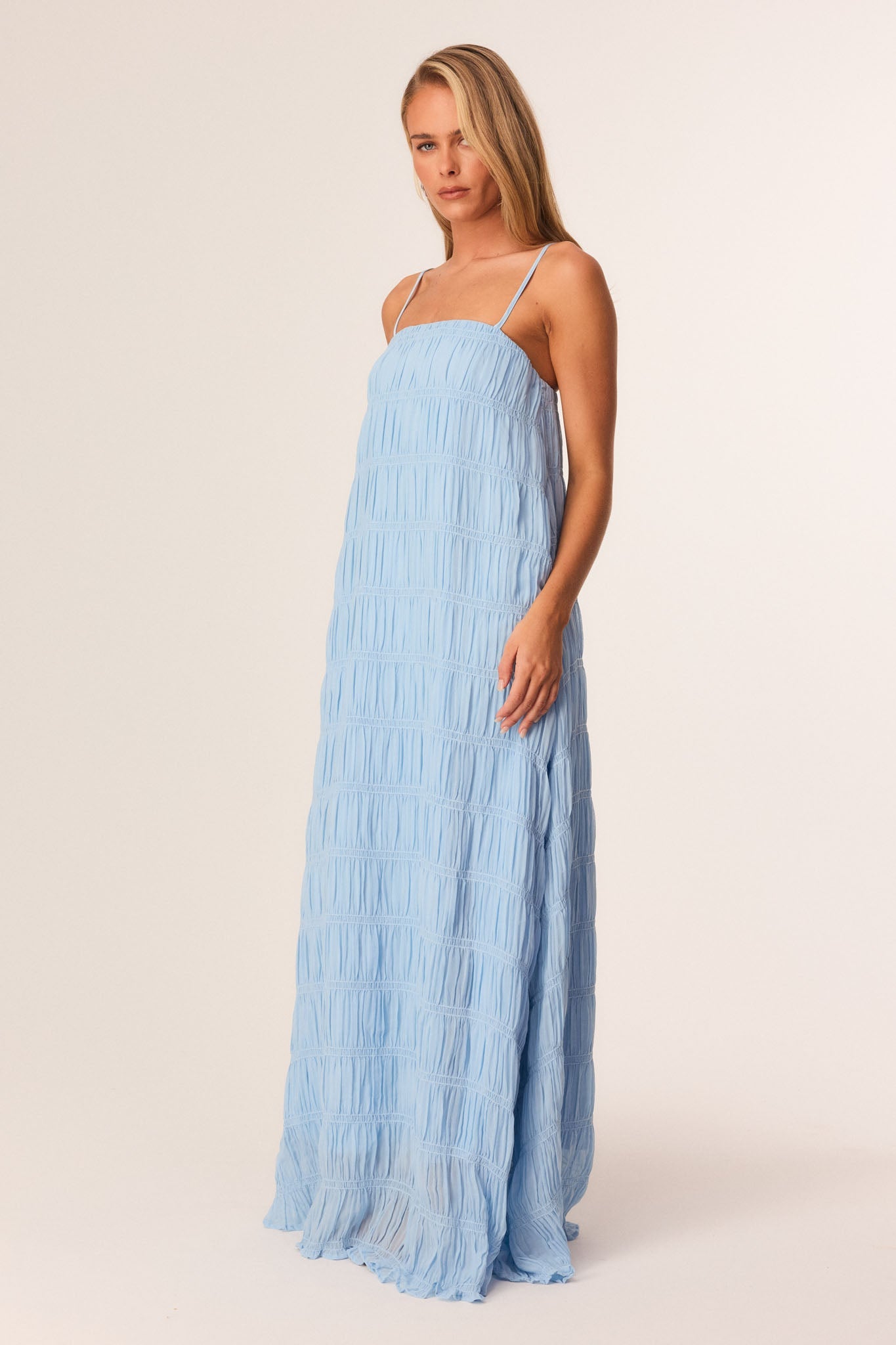 SNDYS LOUISIANA MAXI DRESS (Blue)