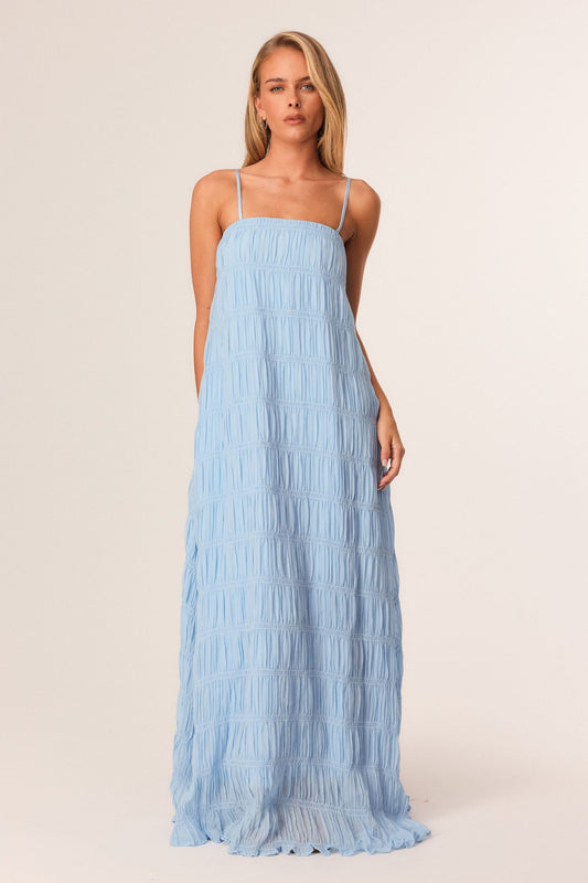 Image of Dresses. Productname: SNDYS LOUISIANA MAXI DRESS in Blue colour by brand - SNDYS
