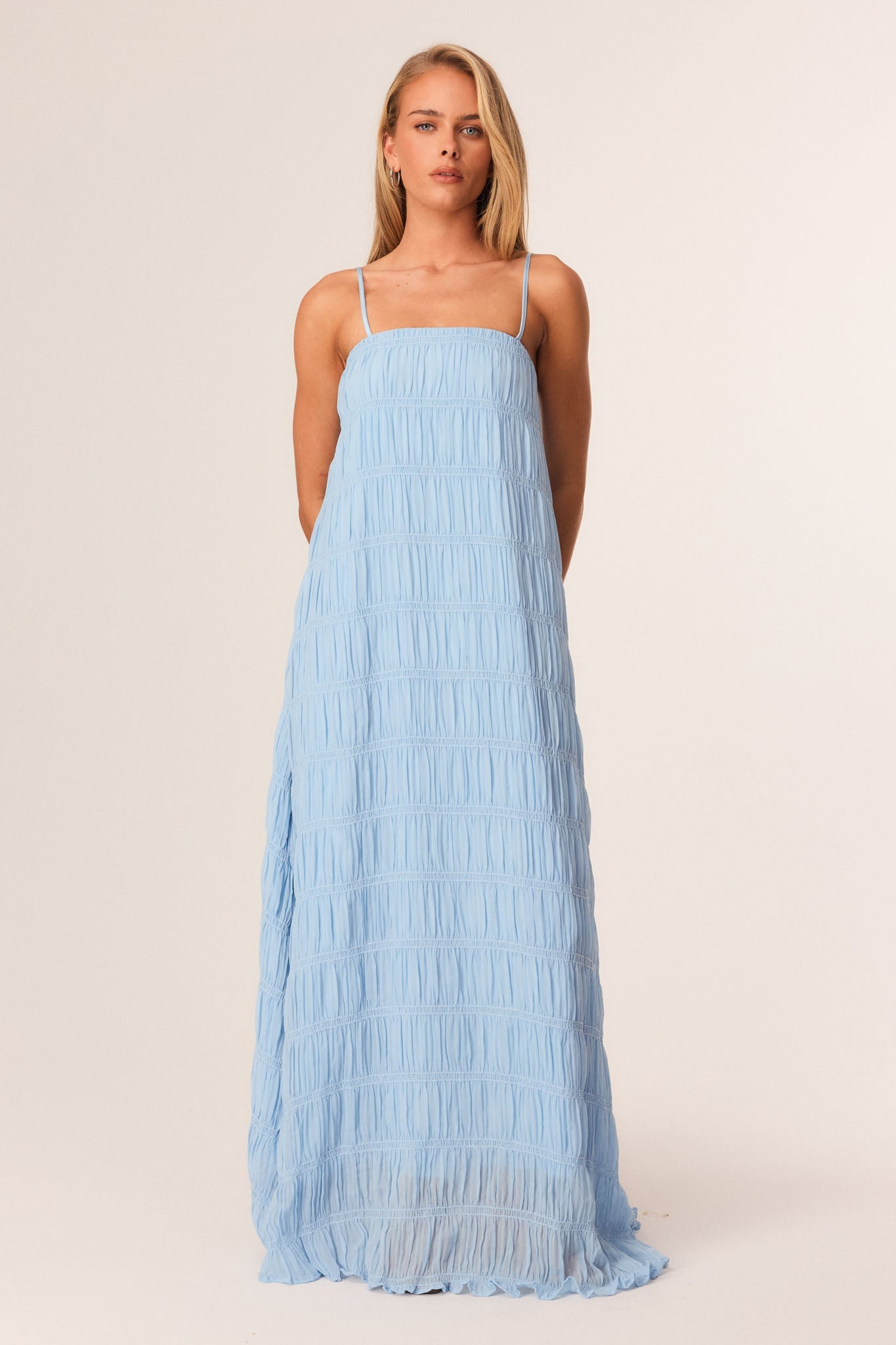 SNDYS LOUISIANA MAXI DRESS (Blue)