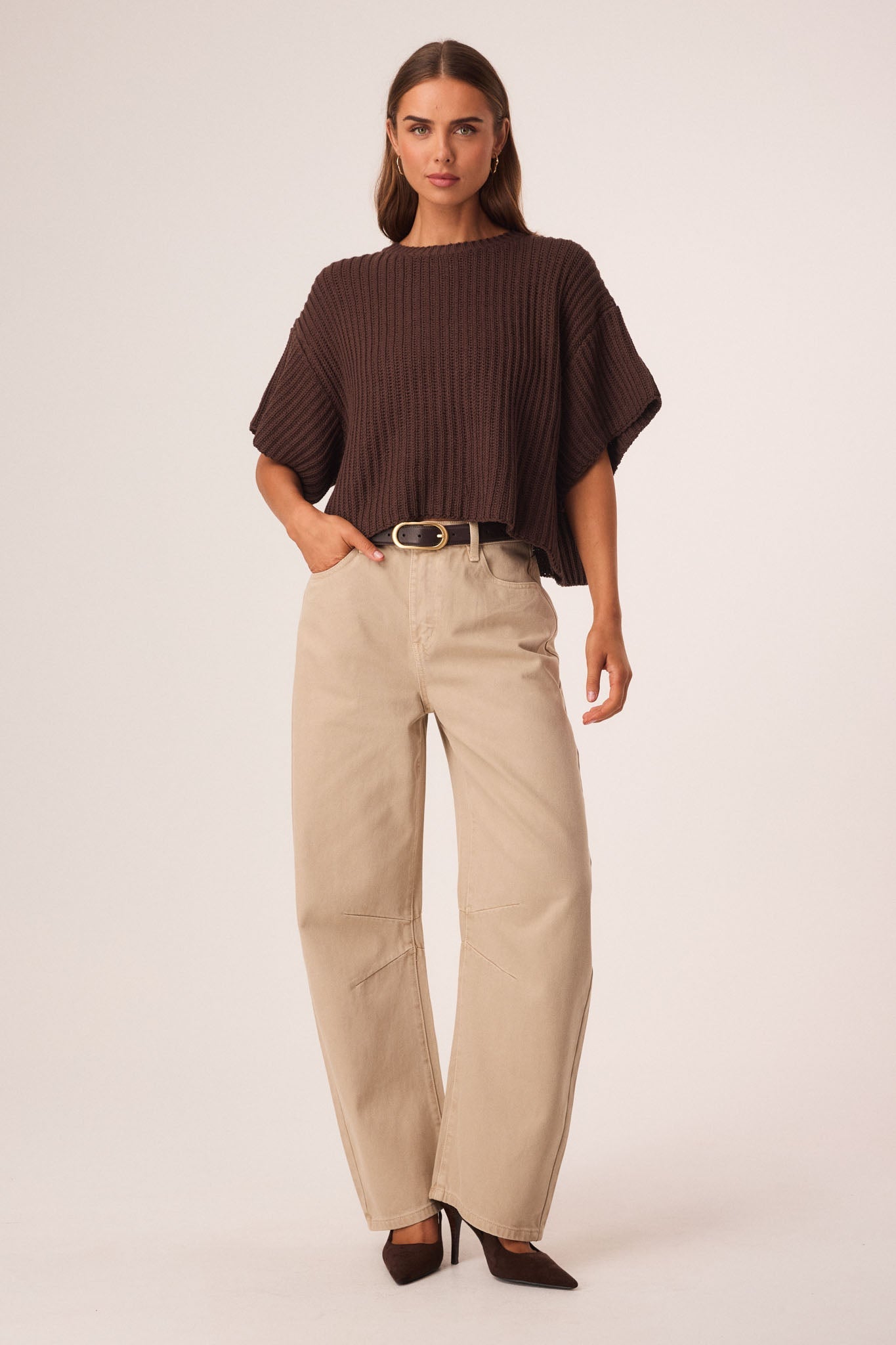 SNDYS BRINLEY TOP (Chocolate)