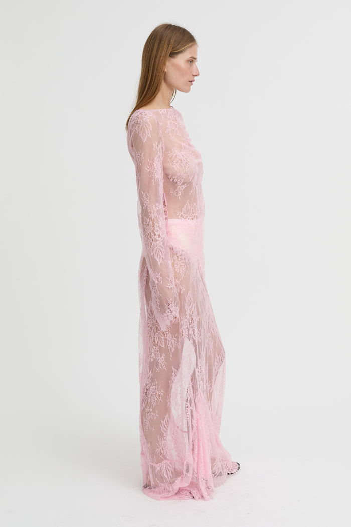 Blanca Studio Veda Lace Skirt (Pink)