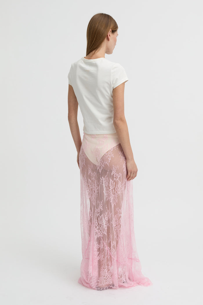 Blanca Studio Veda Lace Skirt (Pink)