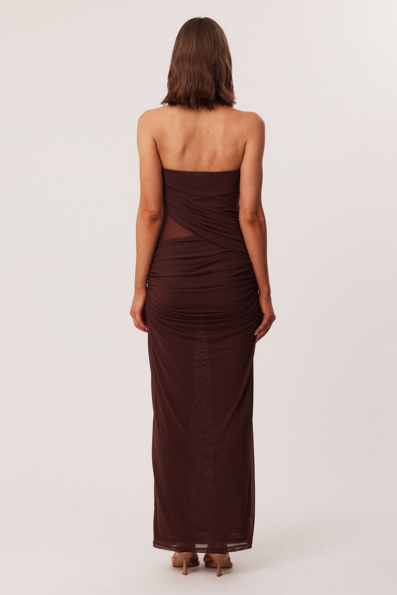 SNDYS LAI MAXI DRESS (Mocha)