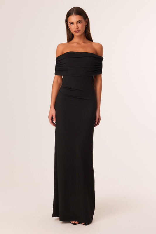 Image of Dresses. Productname: SNDYS CHRISTINA MAXI DRESS in Black colour by brand - SNDYS