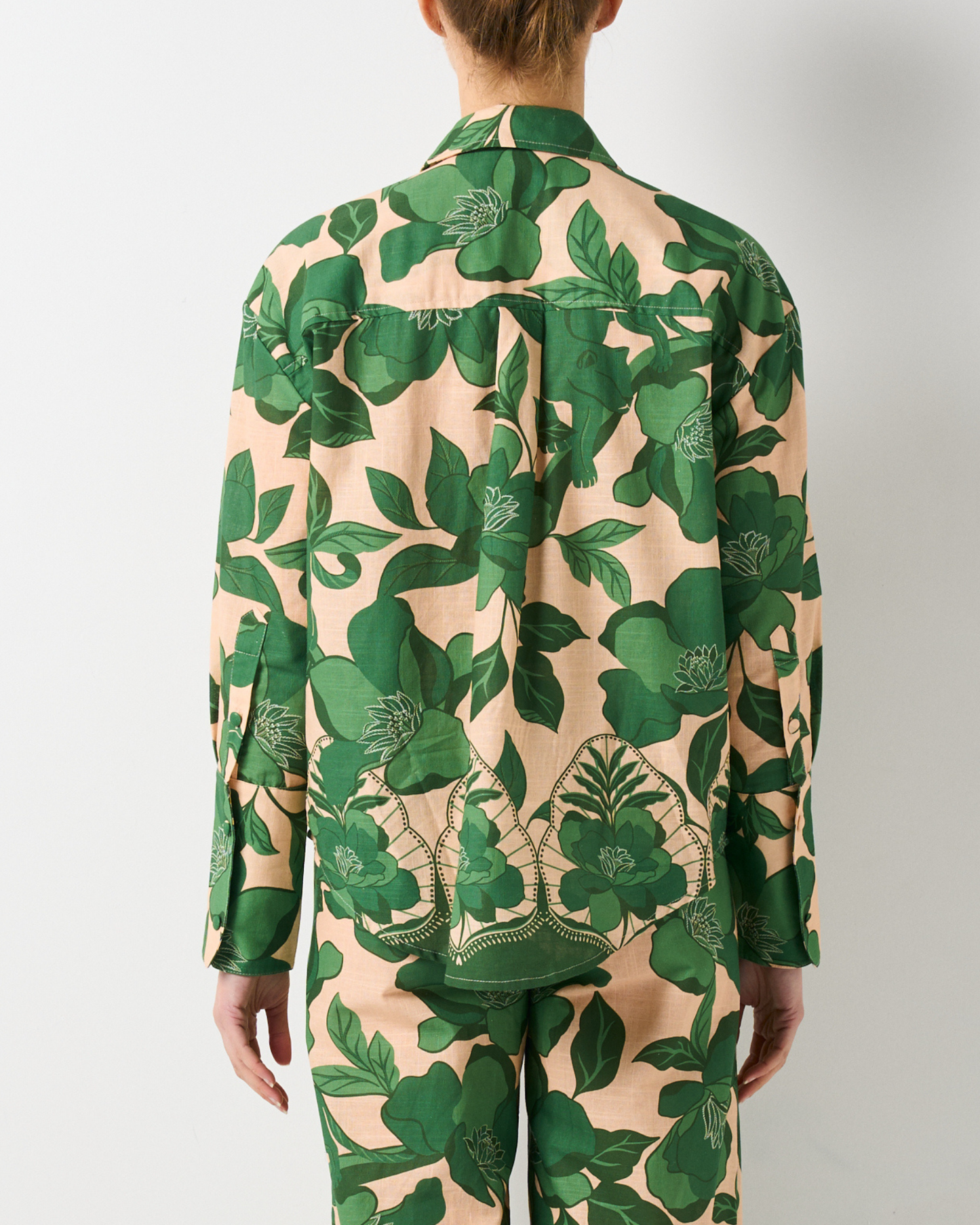 Walnut Melbourne Ritz Shirt (Jaguar Jungle)