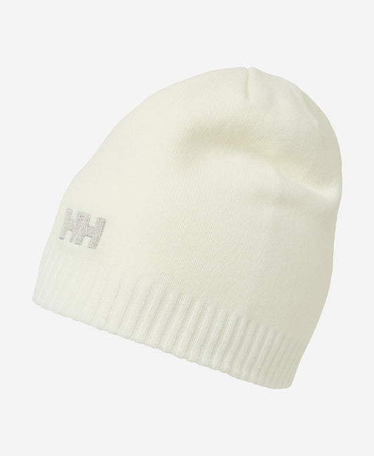 Image of Hats. Product name - BRAND BEANIE, White in White colour by brand - Helly Hansen