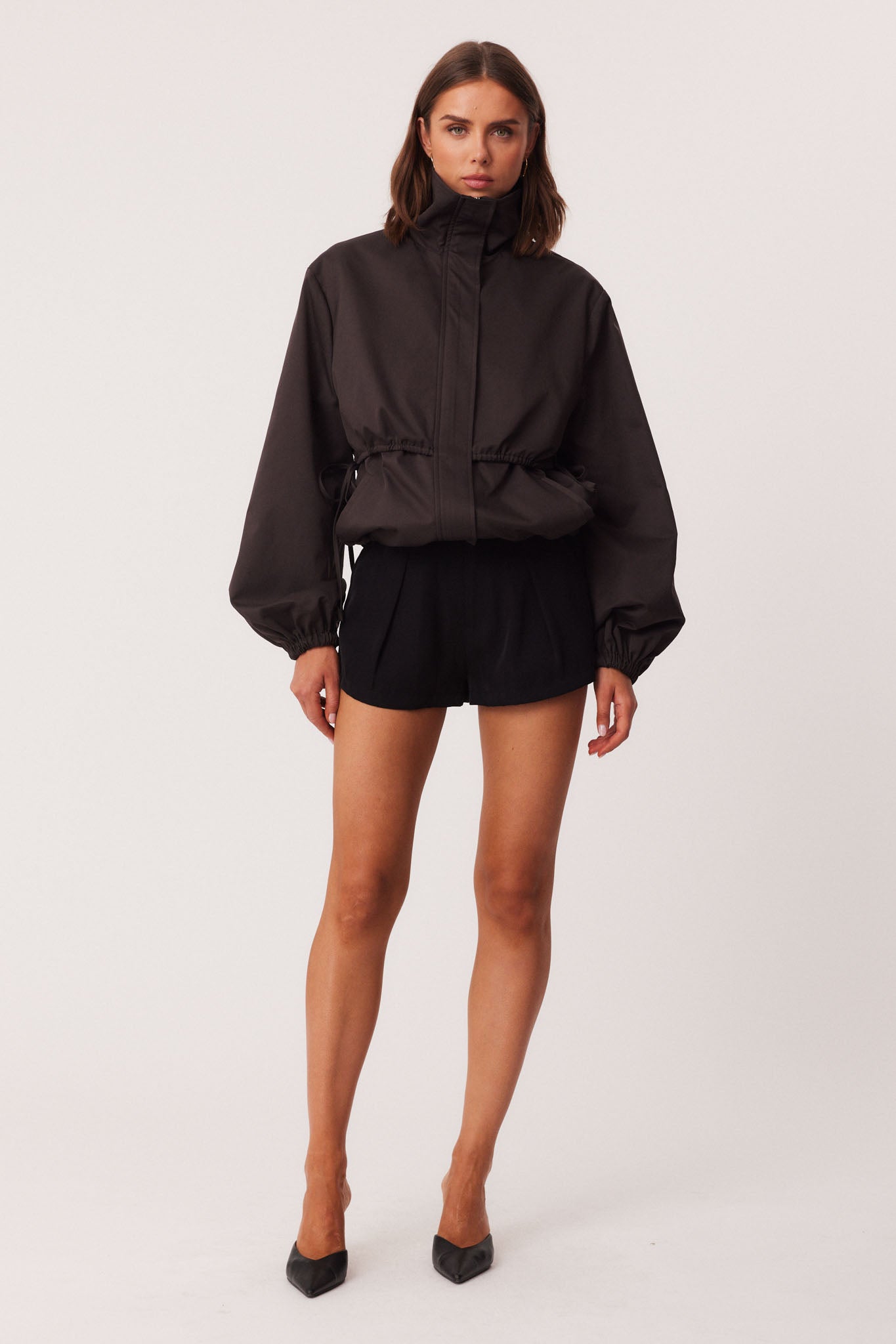 Image of Coats & Jackets. Productname: SNDYS EZRAH JACKET in Charcoal colour by brand - SNDYS