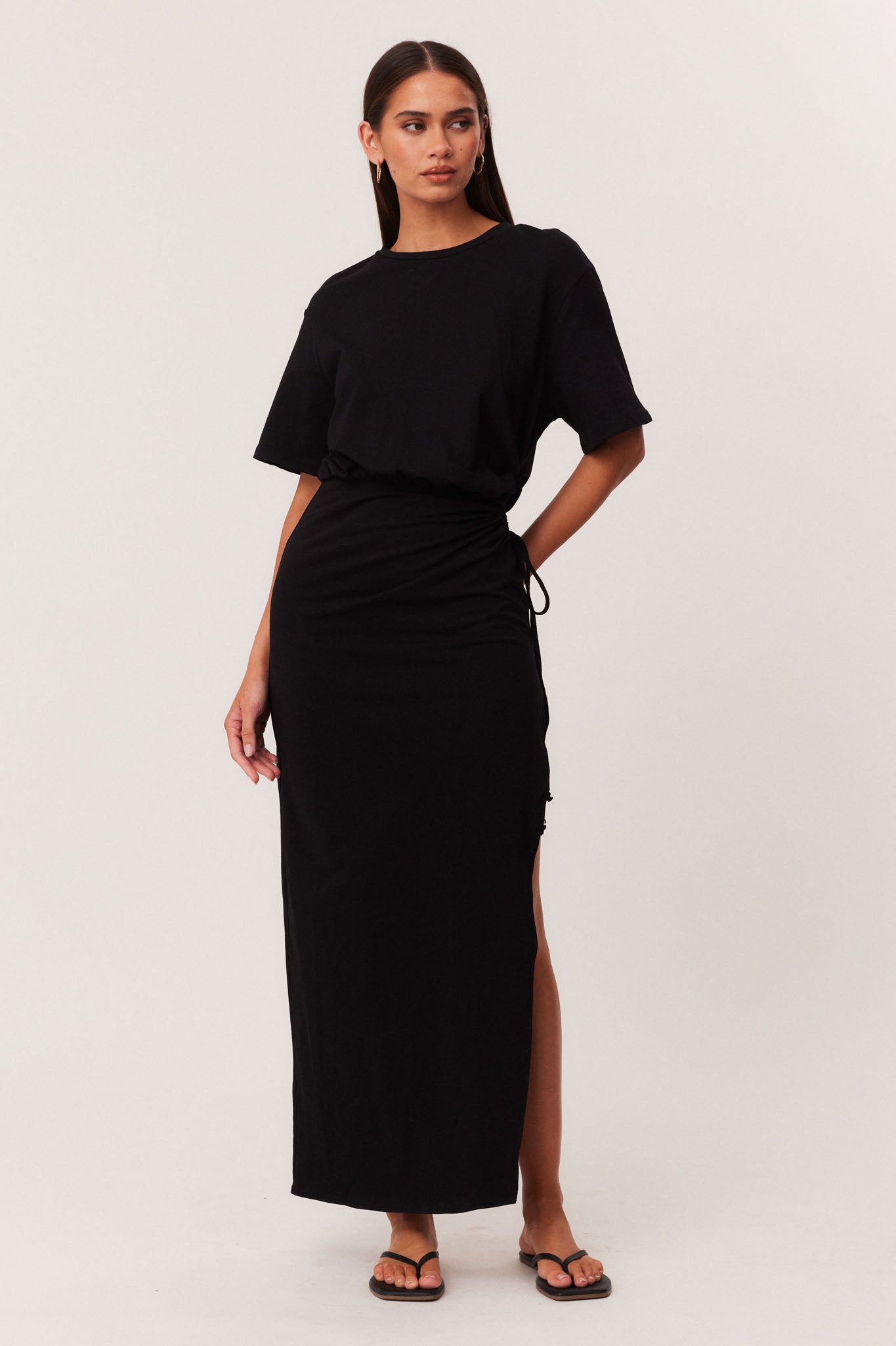 SNDYS LOLA MAXI DRESS (Black)