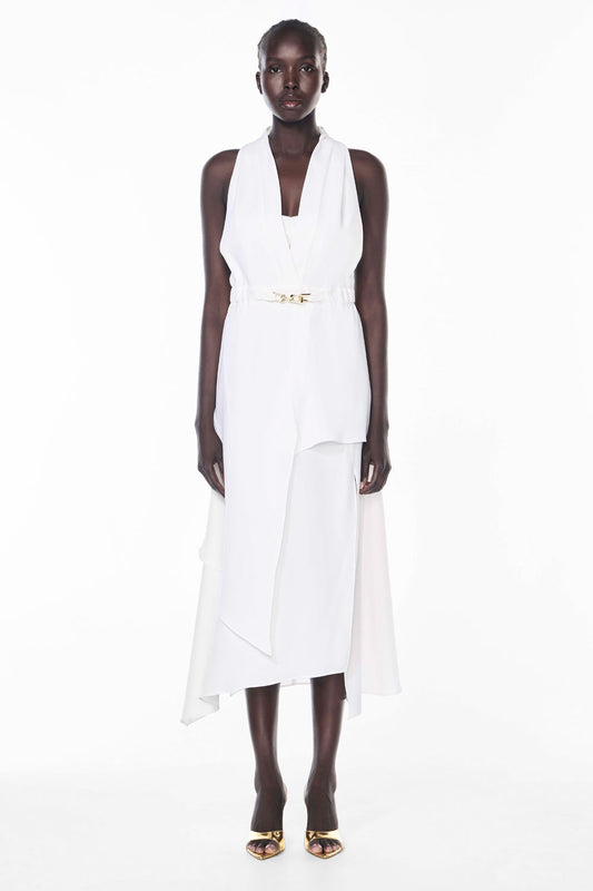 Image of Dresses. Productname: Your Song Dress in WHITE colour by brand - Manning Cartell