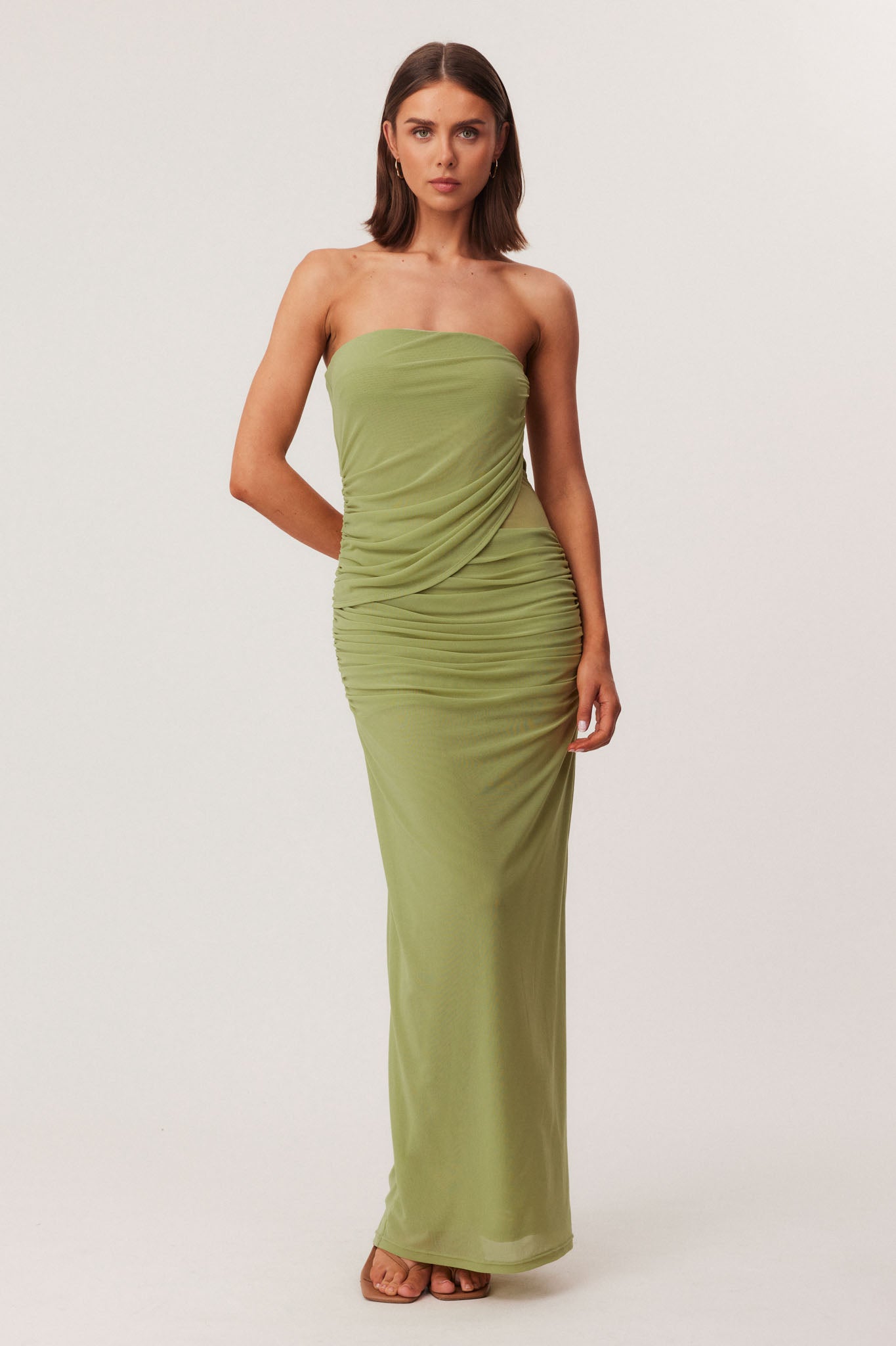 SNDYS LAI MAXI DRESS (Apple)