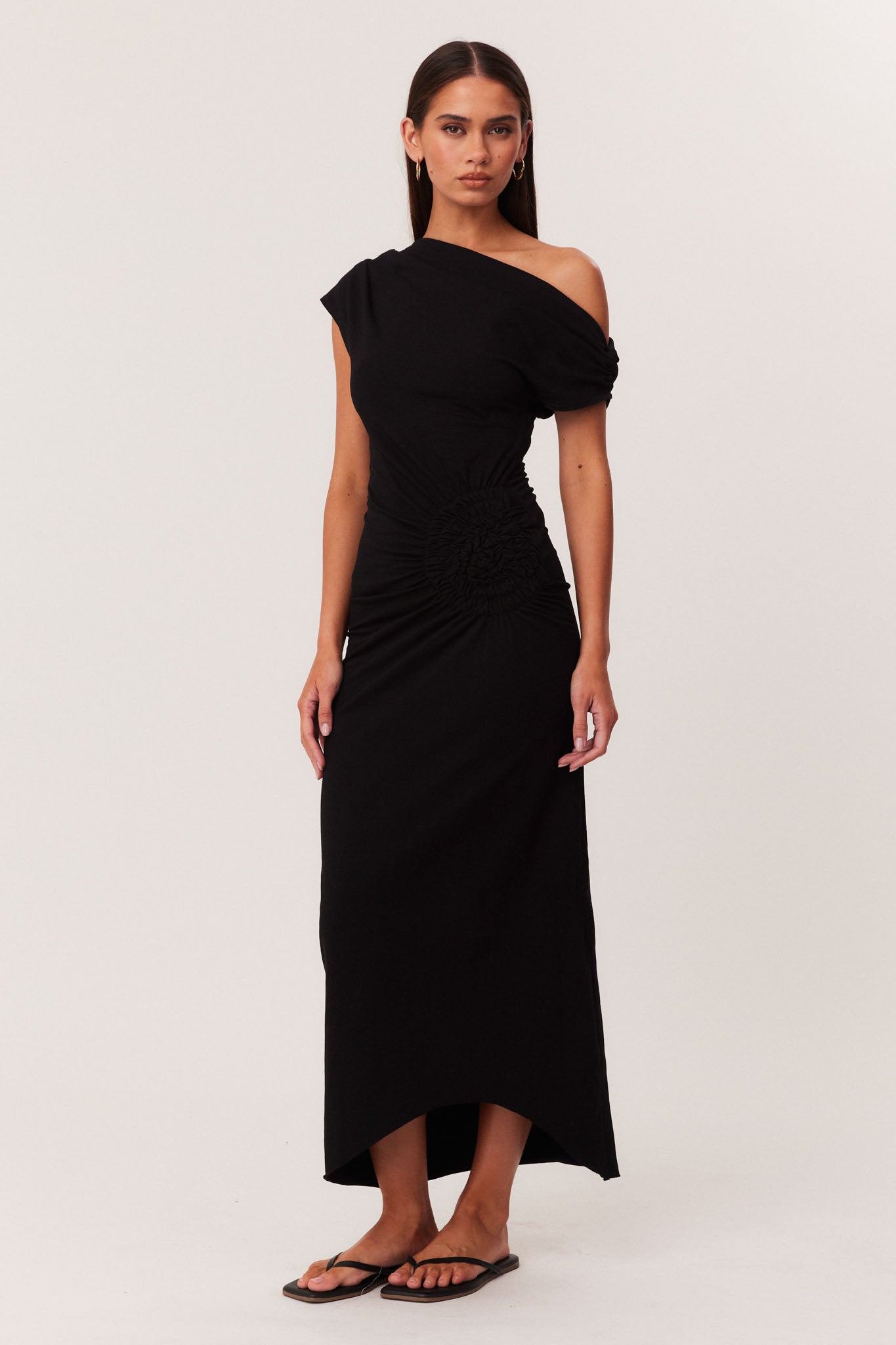 SNDYS OLIVIDAE MAXI DRESS (Black)