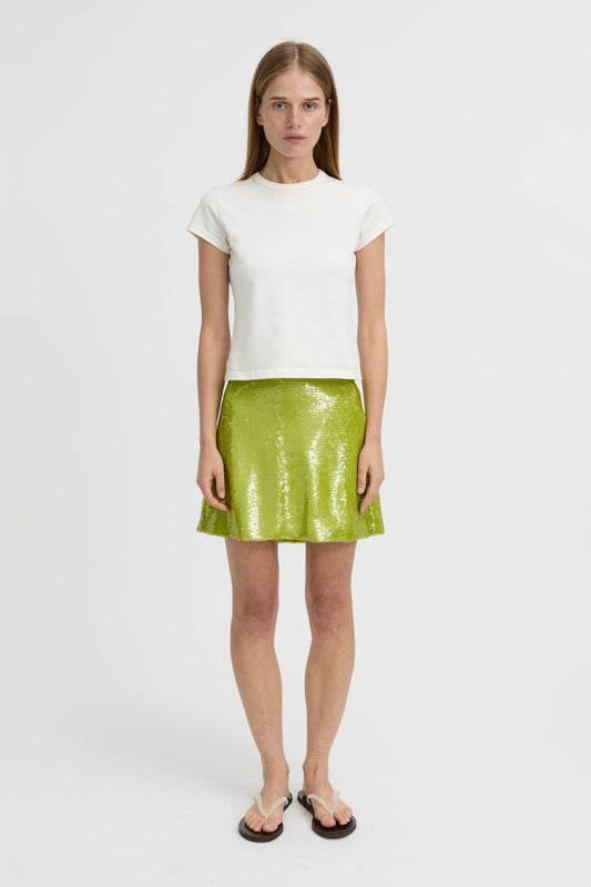 Blanca Studio Sable Skirt (Lime)