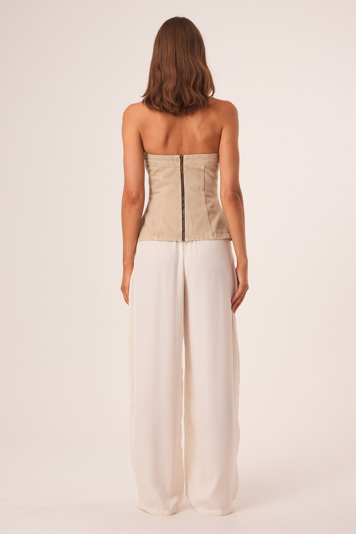 SNDYS LEX CORSET TOP (Taupe)