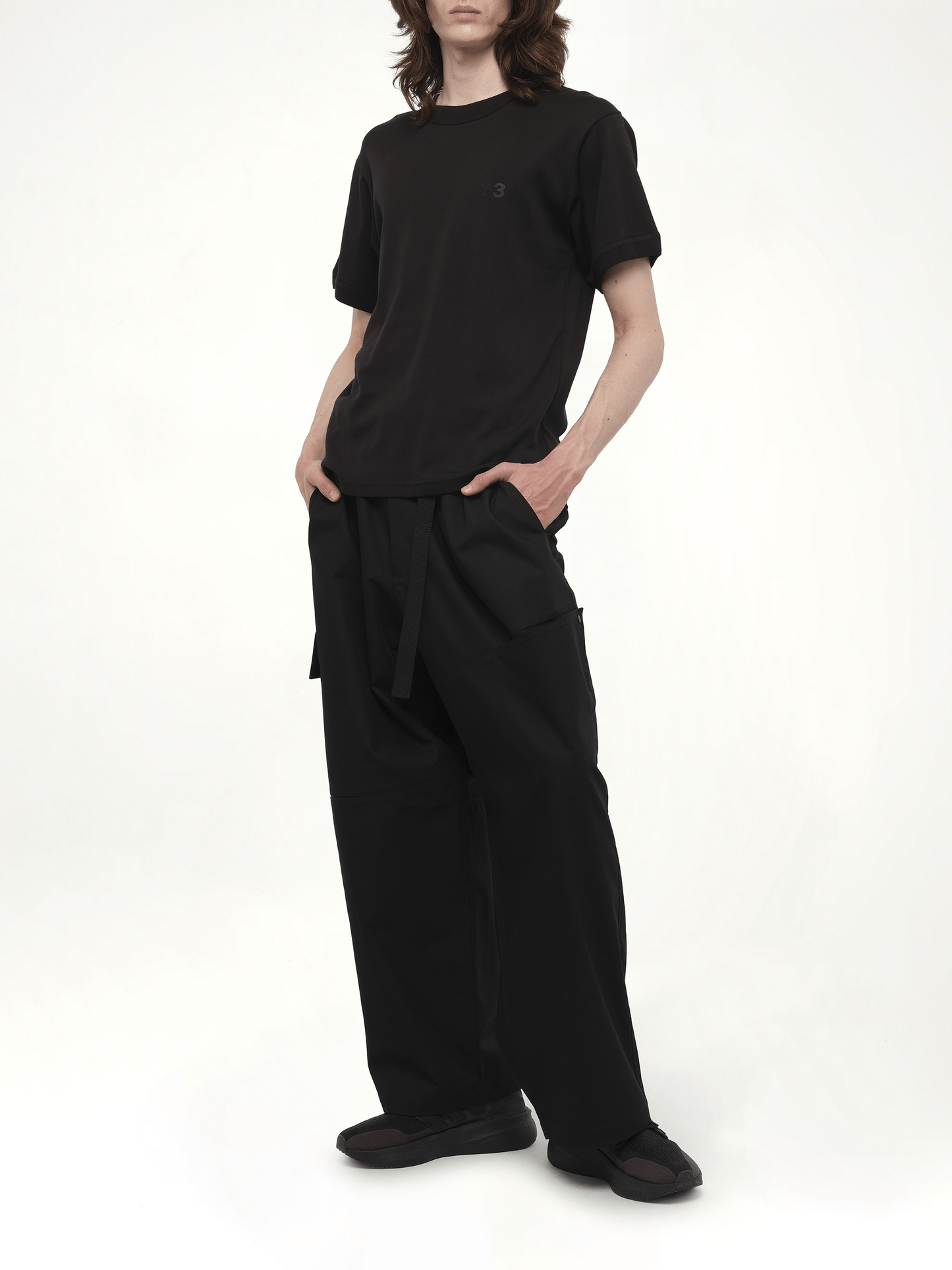 Y-3 Slim Short Sleeve T-Shirt (Black)