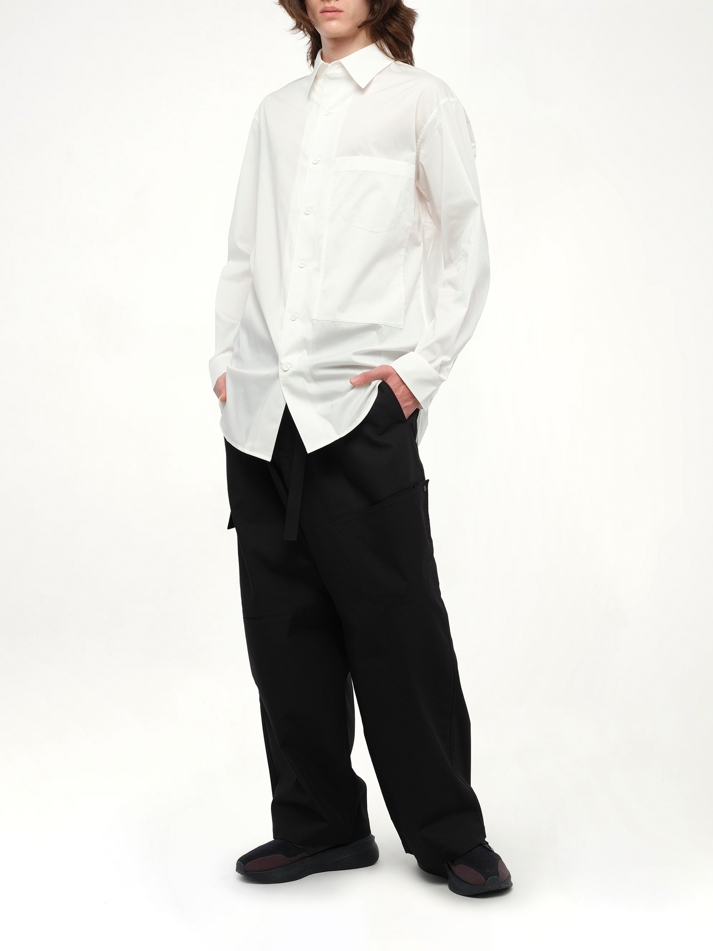 Y-3 Sporty Cotton Shirt (White)