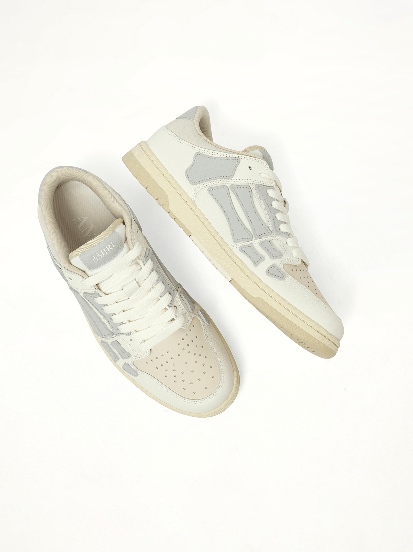 AMIRI Skeleton Top Low Sneaker (Grey)