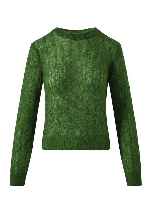 LOEWE Knit Sweater (Green)