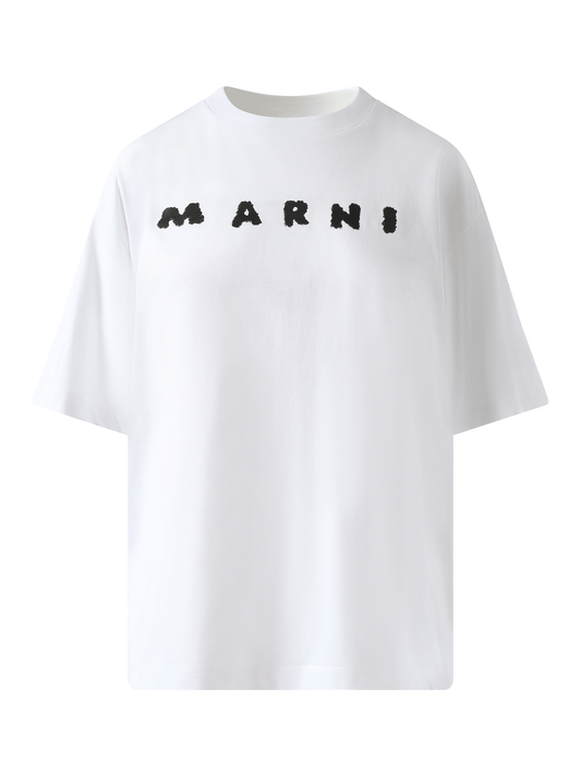 MARNI Boxy Logo T-Shirt (White)