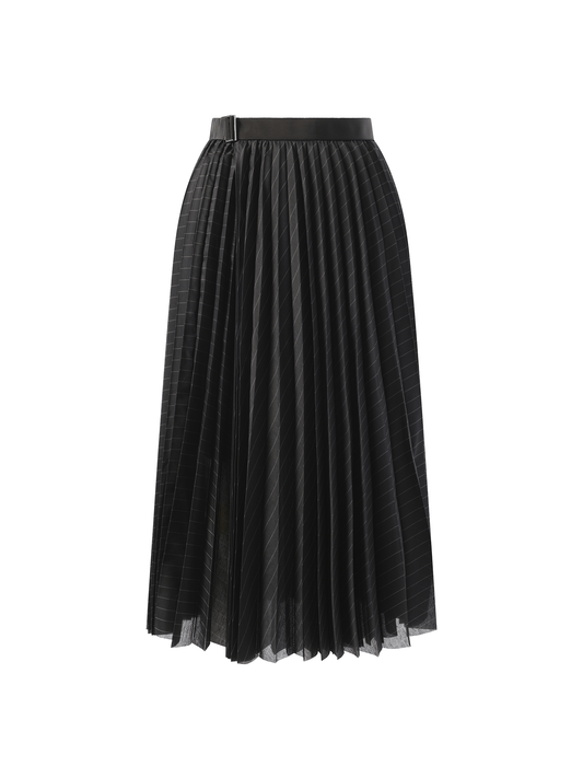 SACAI Spun Organza Skirt (Black)