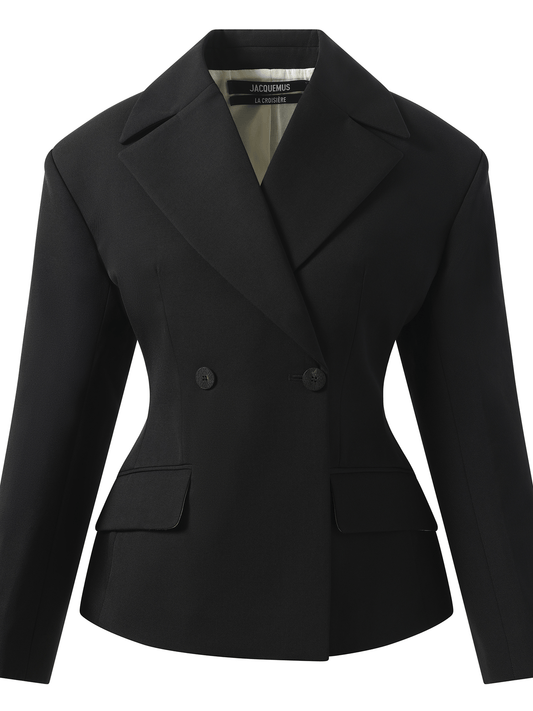 JACQUEMUS La Veste Norma (Black)