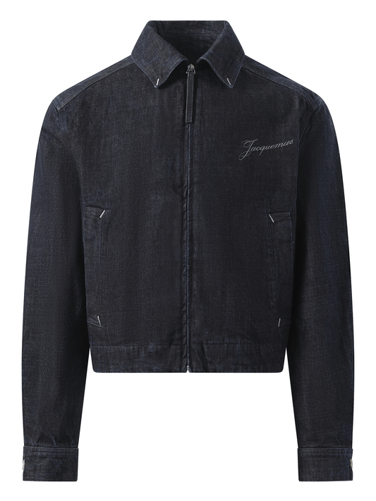 JACQUEMUS La Veste Denim Canevas (Navy)