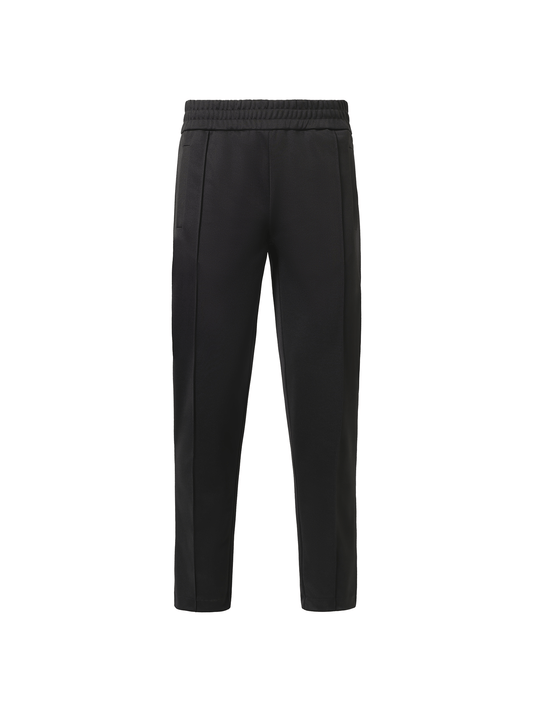 PALM ANGELS Back Curved Logo Track Pants (Black)