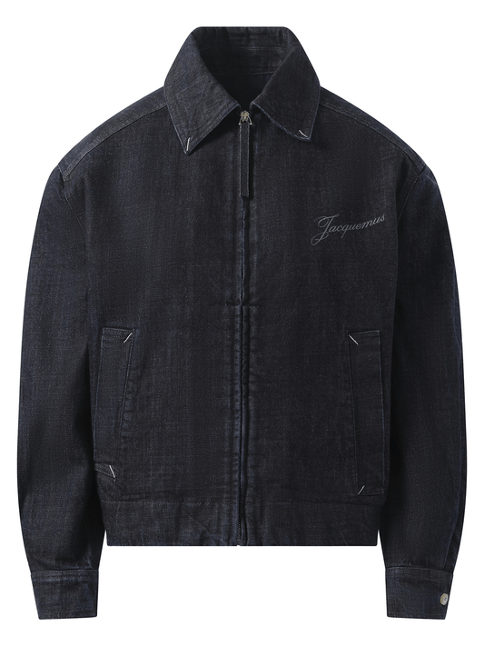 JACQUEMUS La Veste Denim Canevas (Navy)