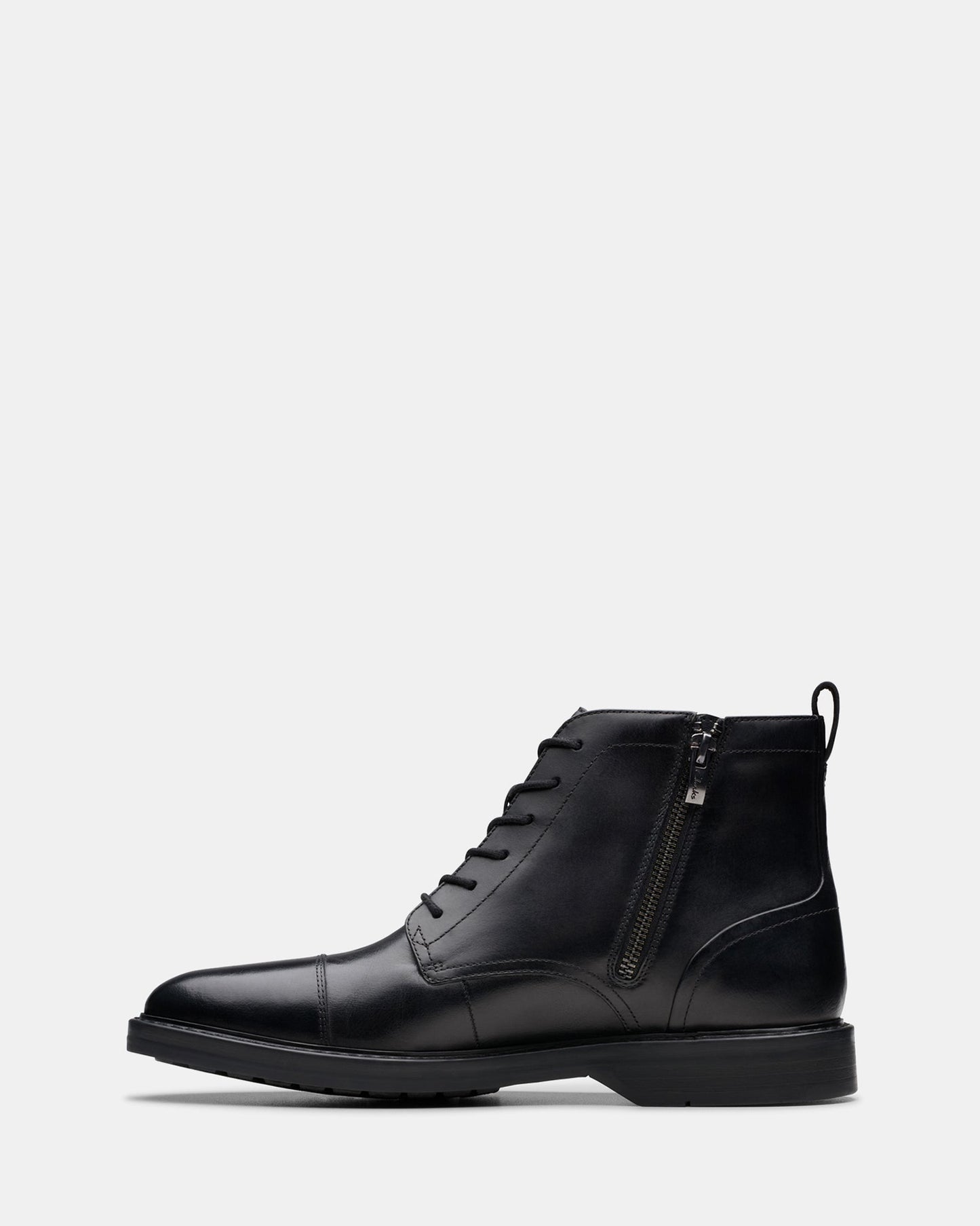 Aldwin Cap Black Leather