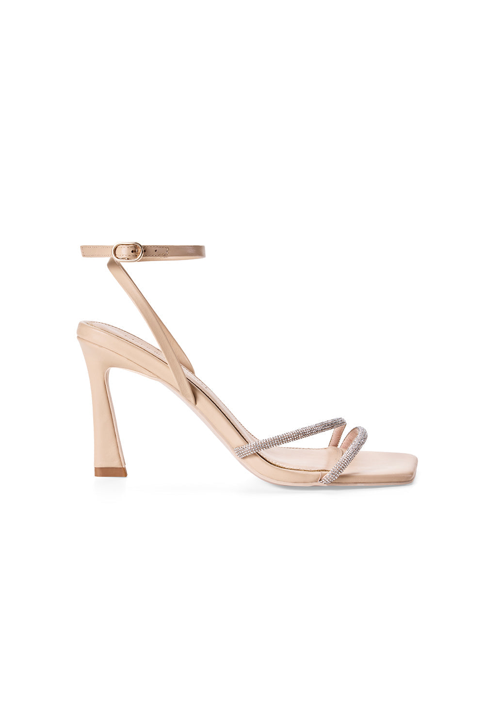 Image of Shoes. Product name - Elegant Pursuits Heel in Nude colour by brand - MANNING CARTELL