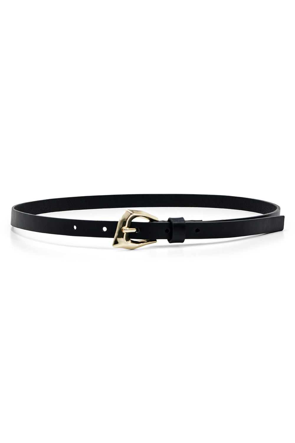 Image of Belts. Product name - Angular Belt in Black colour by brand - MANNING CARTELL
