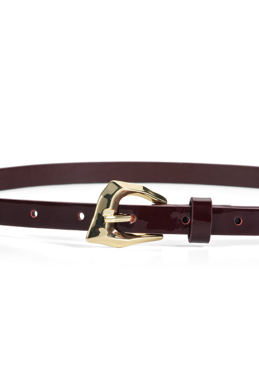 Angular Belt (Dark Cherry)