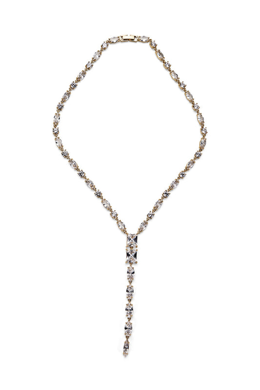 Diamante Necklace (Gold)