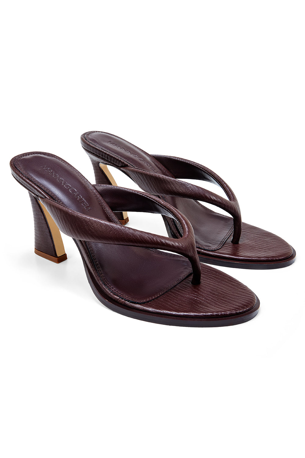 Fine Finisher Thong Heel (Chocolate)