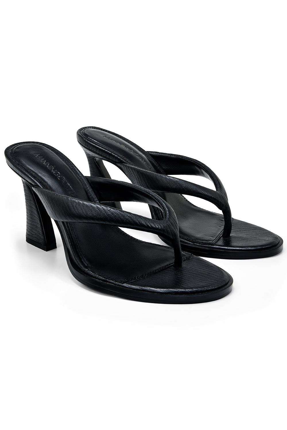 Fine Finisher Thong Heel (Black)