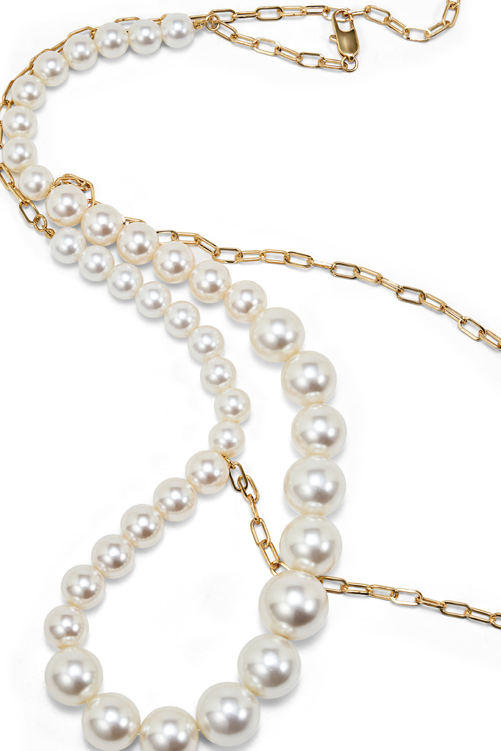 Pearl Chain Belt (Pearl White)