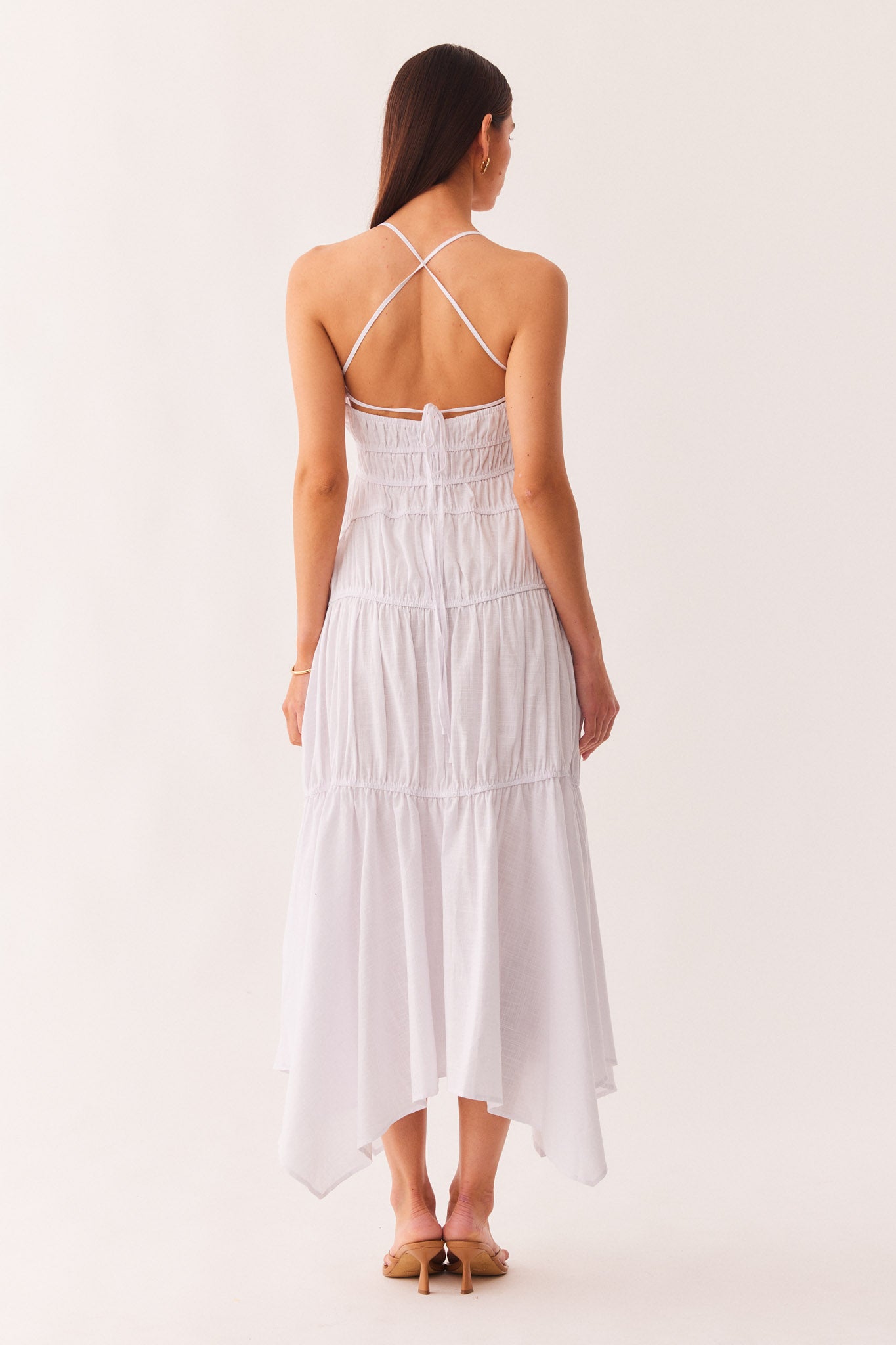 SNDYS TAHLIA MAXI DRESS (White)