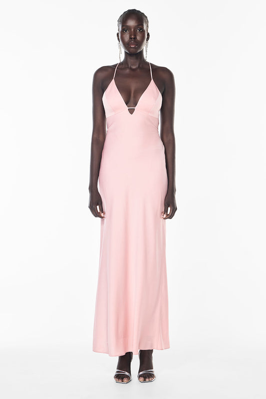 Image of Dresses. Productname: Time To Shine Slip Dress in PASTEL PINK colour by brand - Manning Cartell