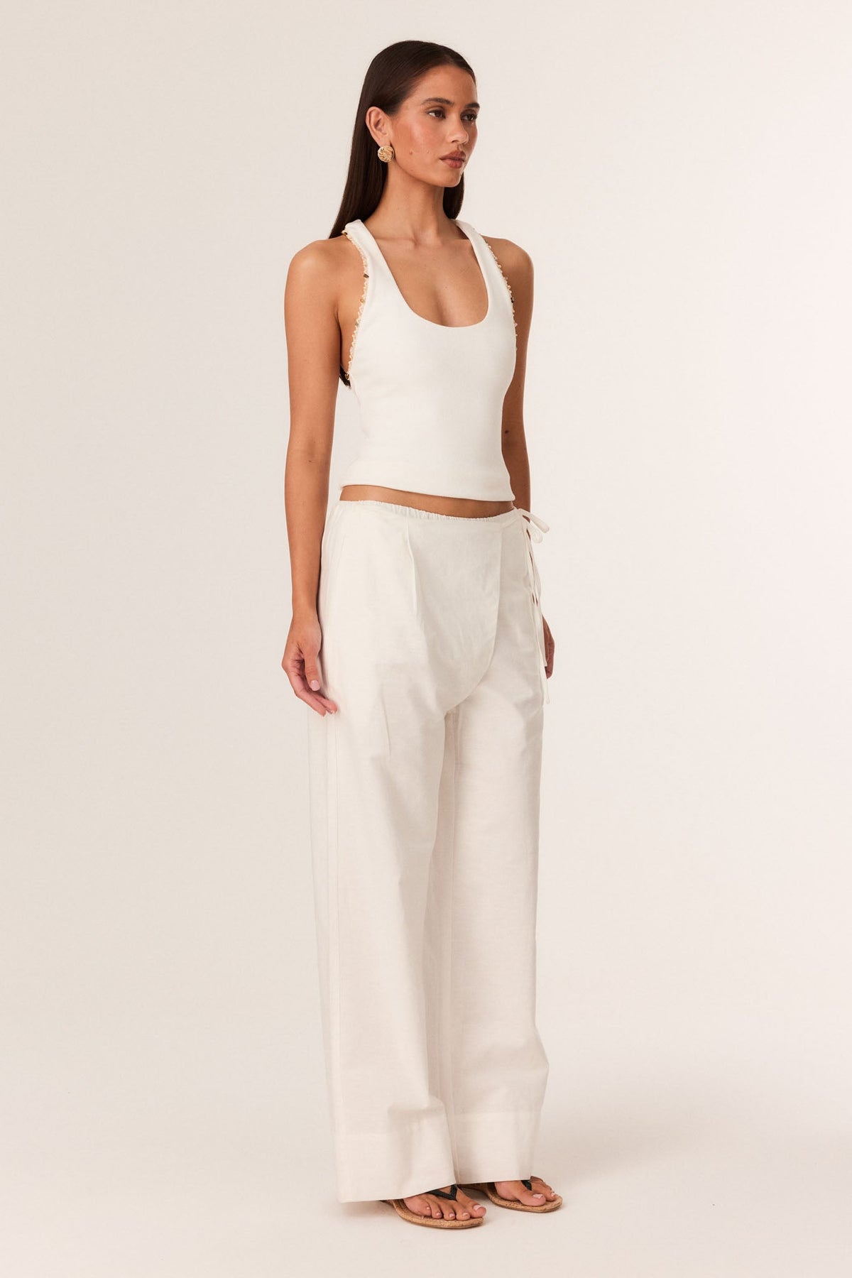SNDYS MUSA PANTS (Off White)