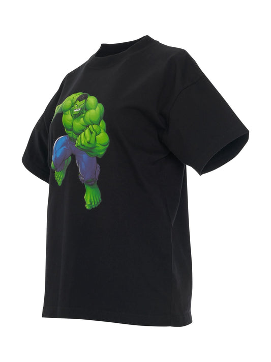 BALENCIAGA Hulk Medium Fit T-Shirt (Black)