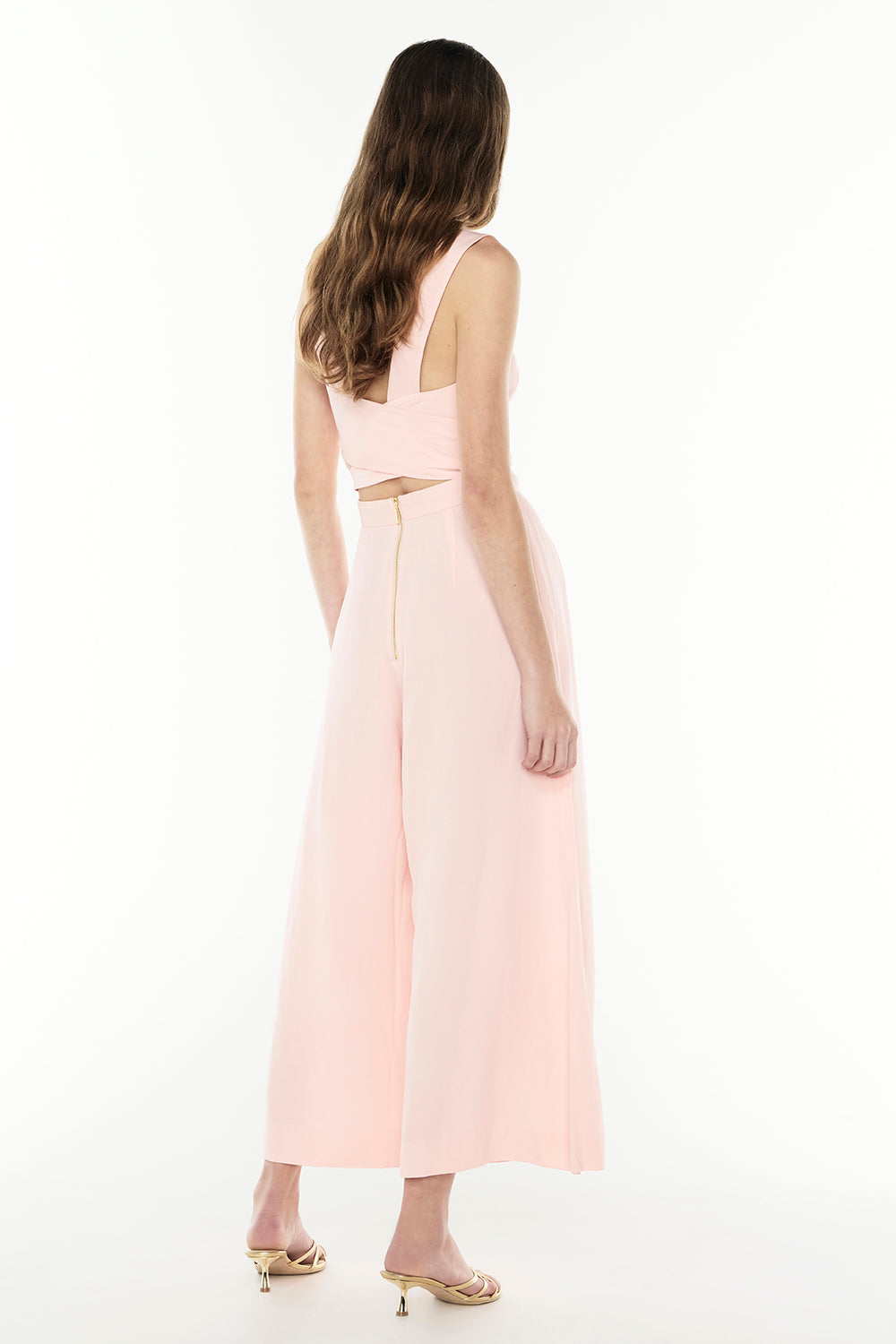 The Sweet Life Culotte (Pale Pink)