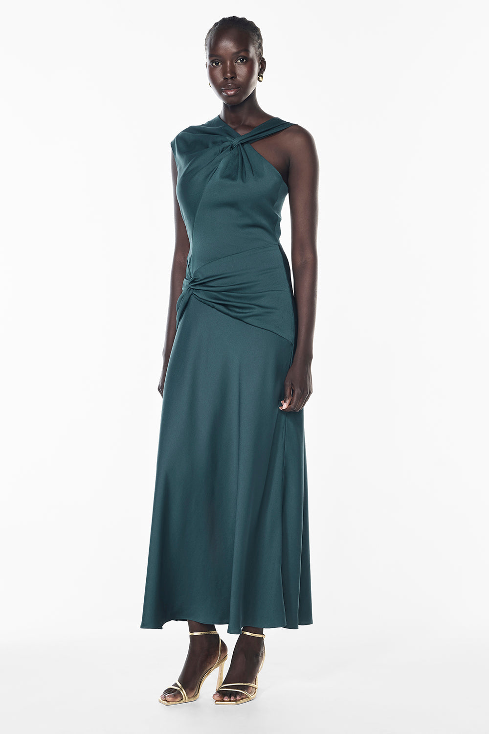 Your Song Drape Dress (Teal)