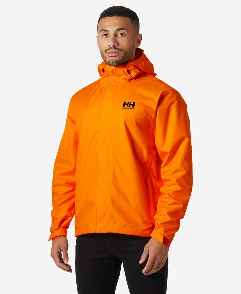 Image of Coats & Jackets. Product name - SEVEN J JACKET, Papaya in Papaya colour by brand - Helly Hansen