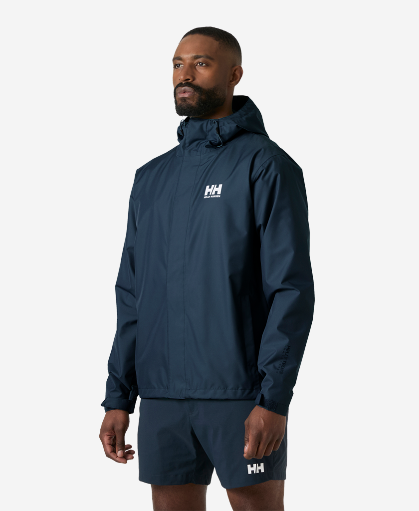 Image of Coats & Jackets. Product name - SEVEN J JACKET, 596 Navy in Navy colour by brand - Helly Hansen