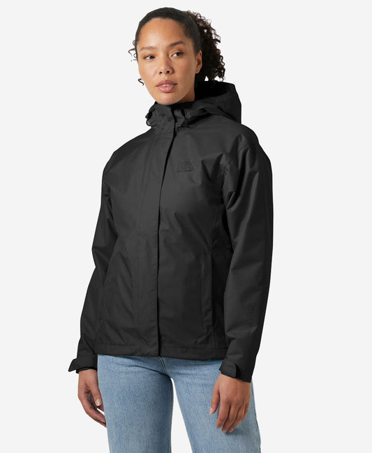 Image of Coats & Jackets. Product name - W SEVEN J JACKET, 992 Black in Black colour by brand - Helly Hansen