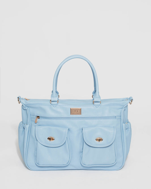 Colette Baby Travel Bag (Blue)