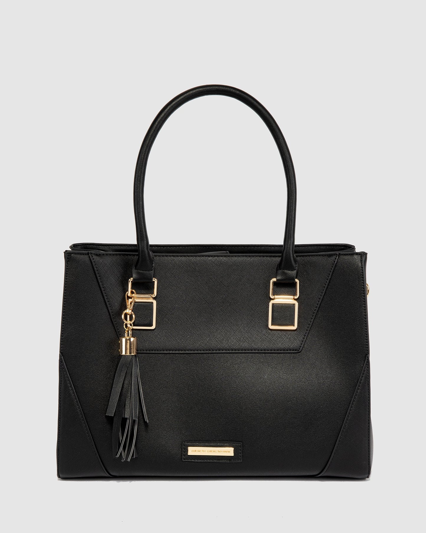 Colette by Colette Hayman Demi Panel Tote Bag (Black)