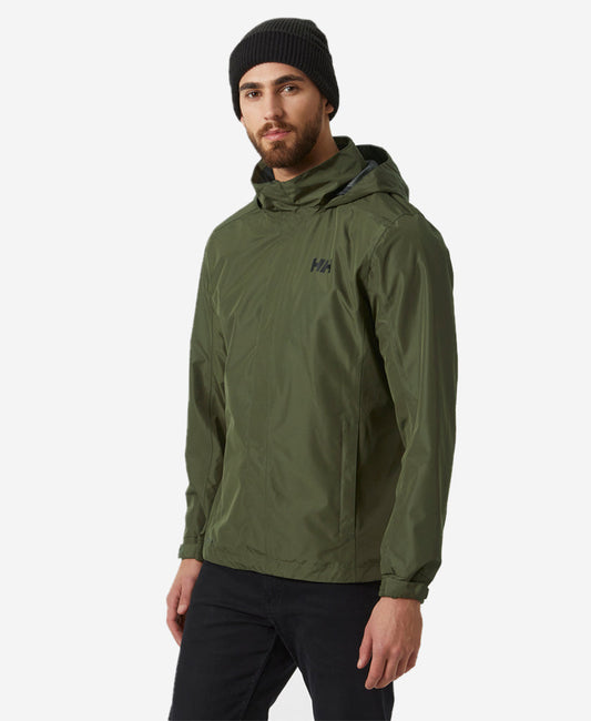 Image of Coats & Jackets. Product name - DUBLINER JACKET, Utility Green in Utility Greeen colour by brand - Helly Hansen