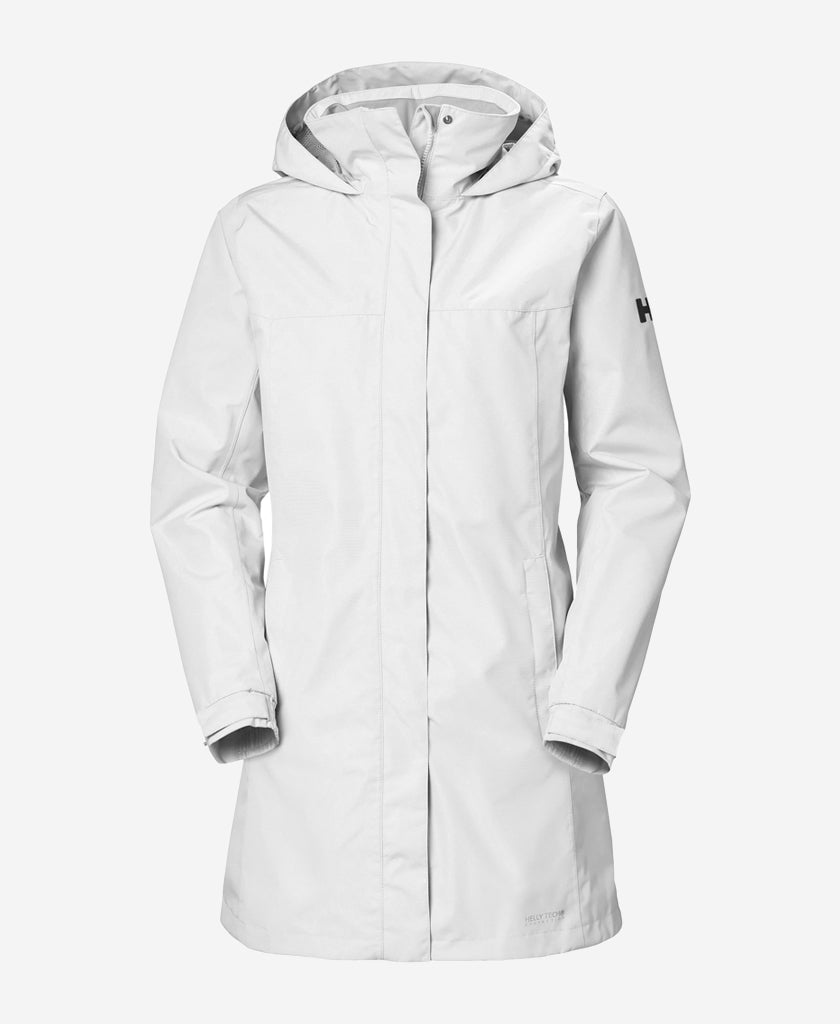 Image of Coats & Jackets. Product name - W ADEN LONG JACKET, White in White colour by brand - Helly Hansen