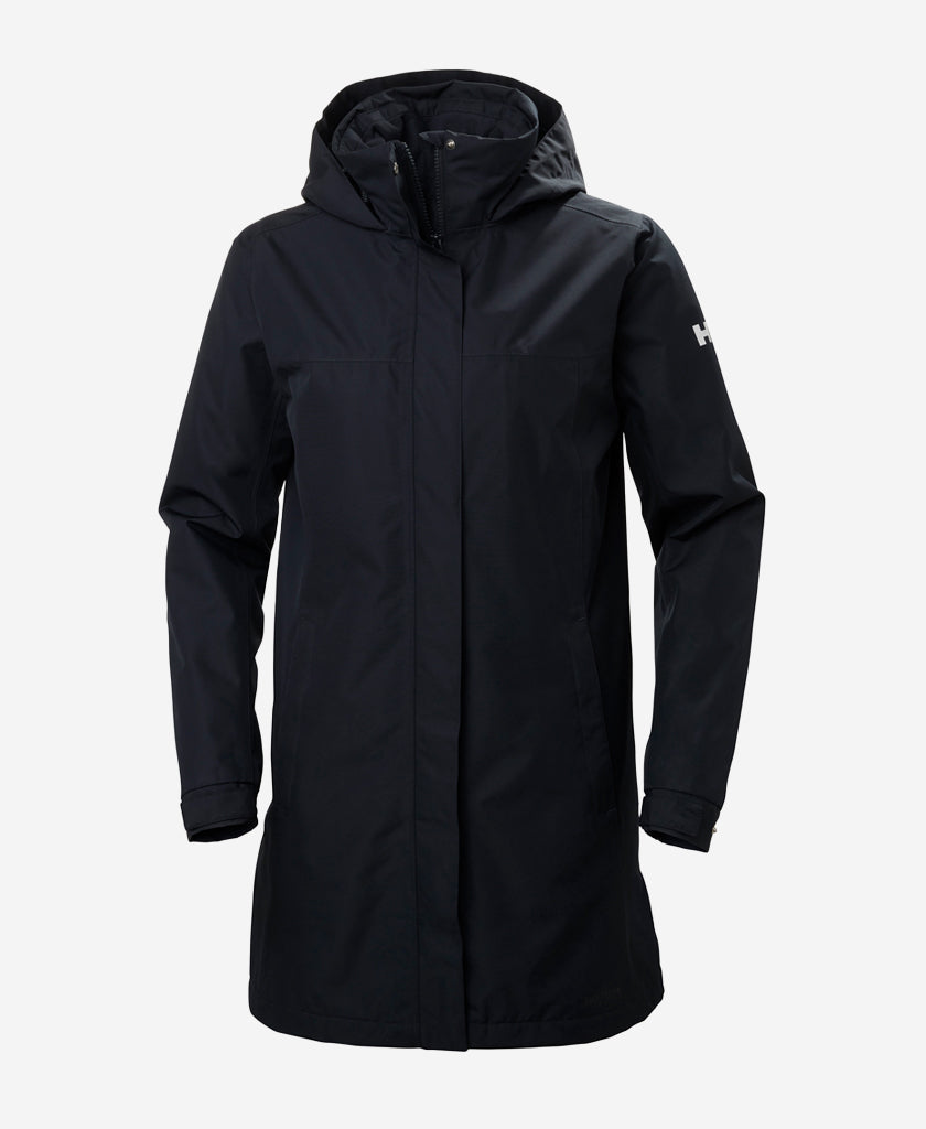 Image of Coats & Jackets. Product name - W ADEN INSULATED COAT, Navy in Navy colour by brand - Helly Hansen