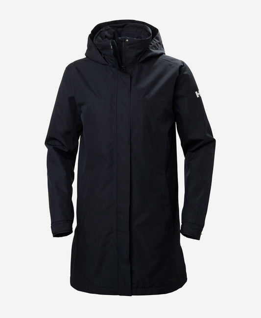 Image of Coats & Jackets. Product name - W ADEN INSULATED COAT, Navy in Navy colour by brand - Helly Hansen